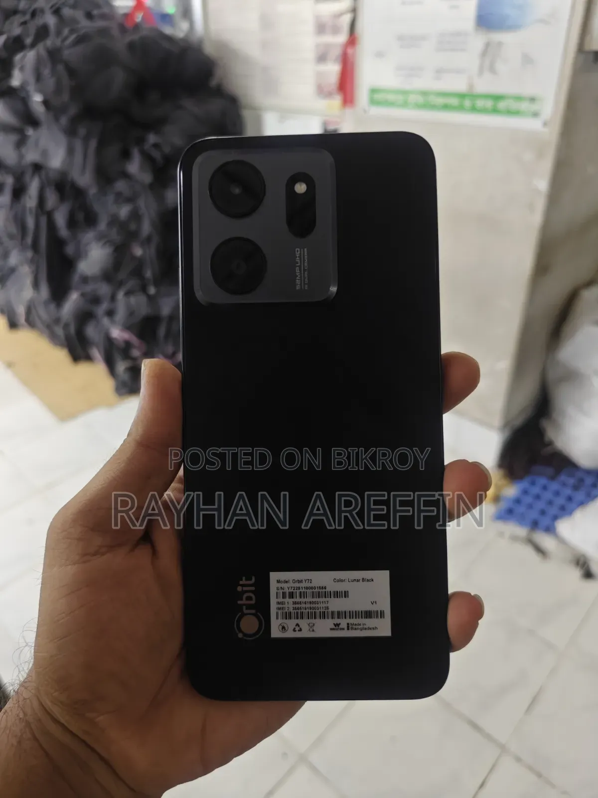 Walton ORBIT Y72 64 GB Black