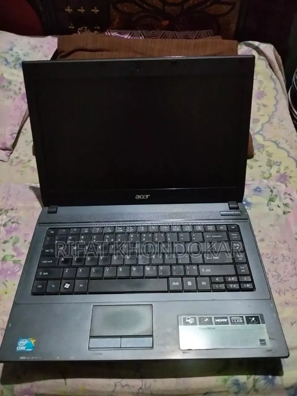Laptop Acer Aspire 4740 2GB Intel Core I3 HDD+SSD 500GB