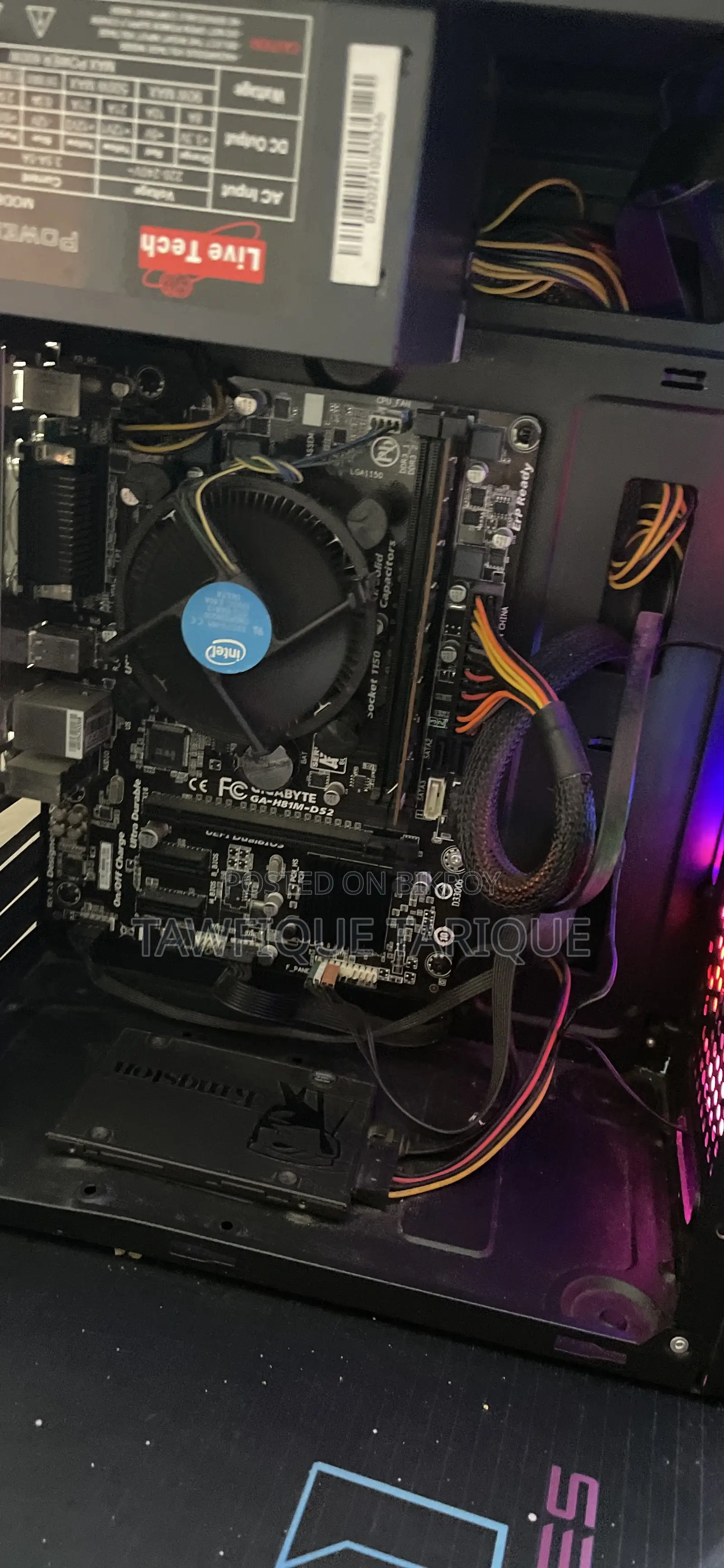 Desktop Computer 8GB RAM Intel Core i3 140GB SSD