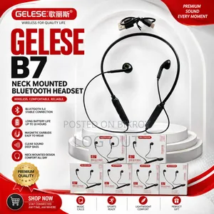  GELESE B7 Neckband Bluetooth Headset 