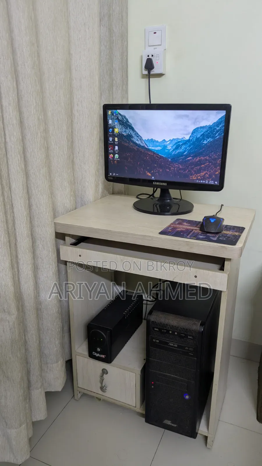 Desktop Computer Gigabyte 4GB Intel Pentium SSD 256GB