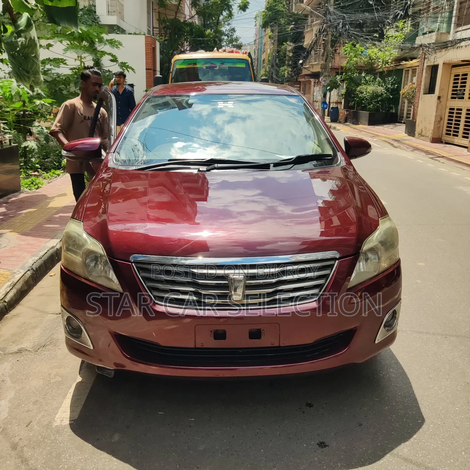  Toyota Premio 2007 Maroon 