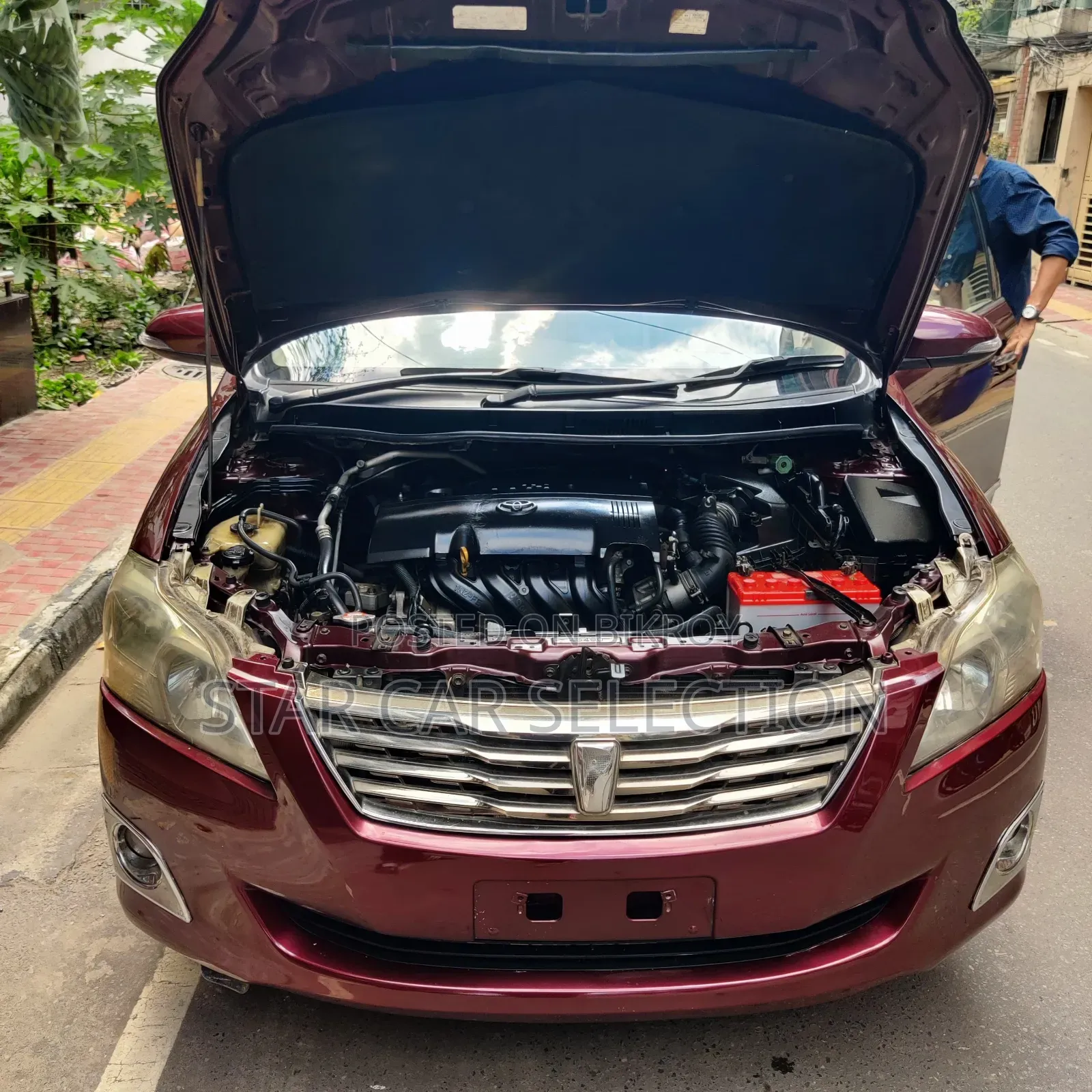  Toyota Premio 2007 Maroon 