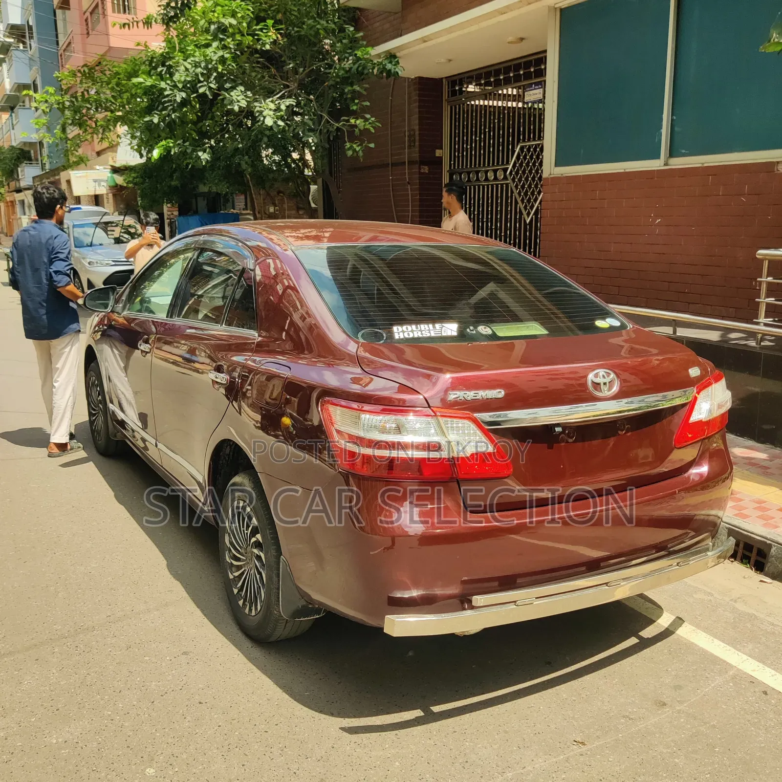  Toyota Premio 2007 Maroon 