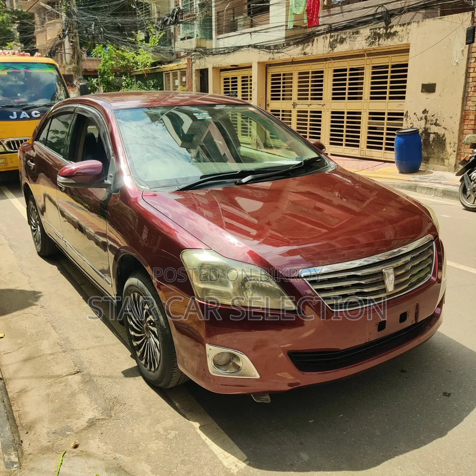  Toyota Premio 2007 Maroon 