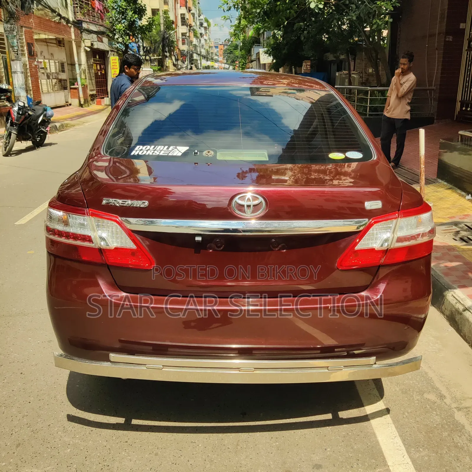  Toyota Premio 2007 Maroon 