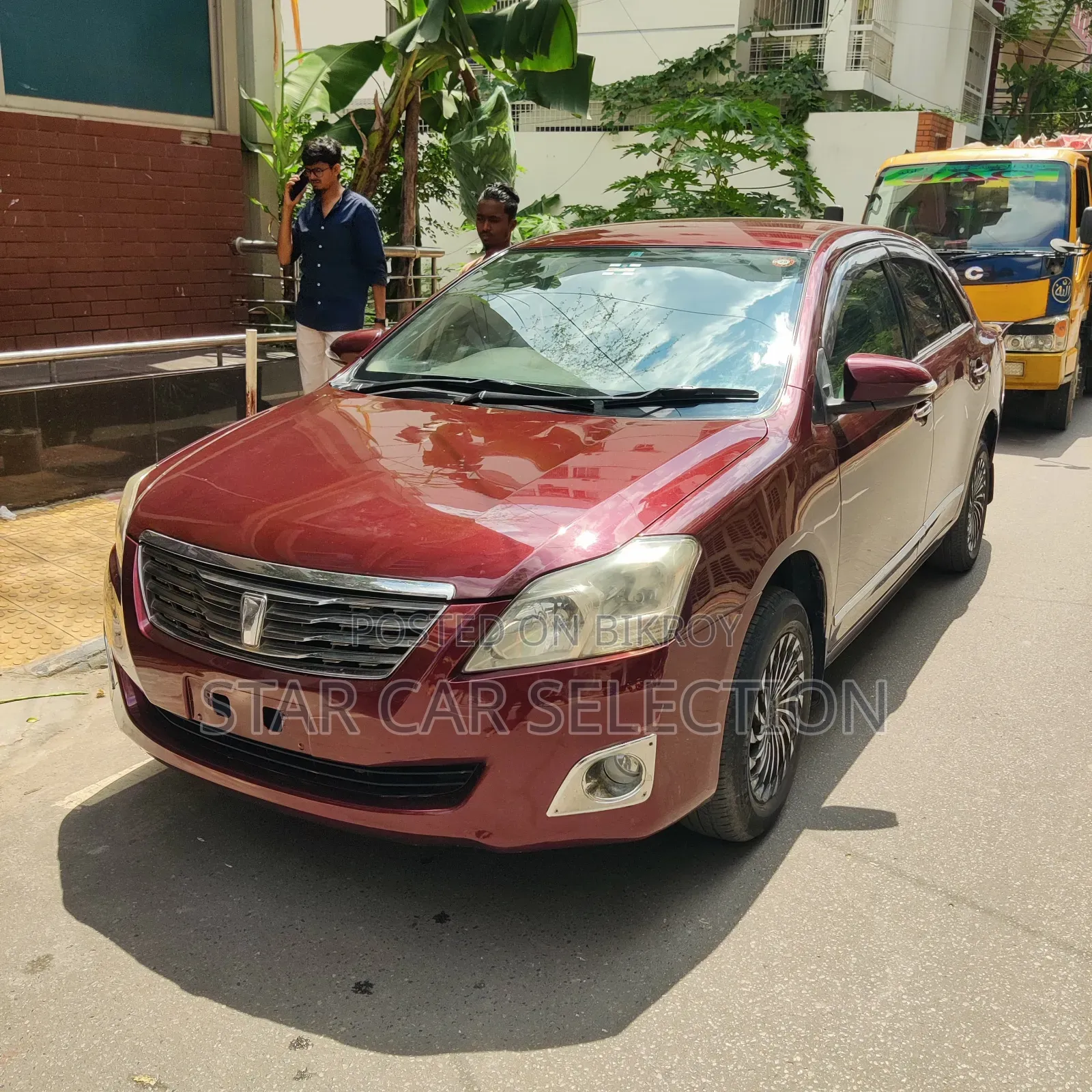  Toyota Premio 2007 Maroon 
