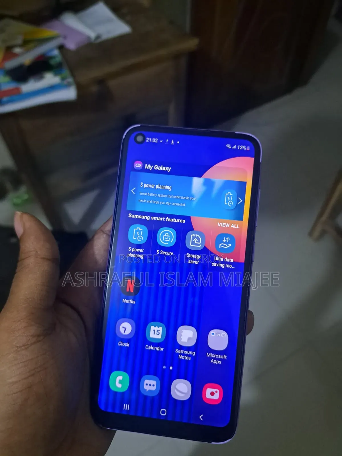 স্যামসাং গ্যালাক্সি এম১১ ৬৪ জিবি পার্পল