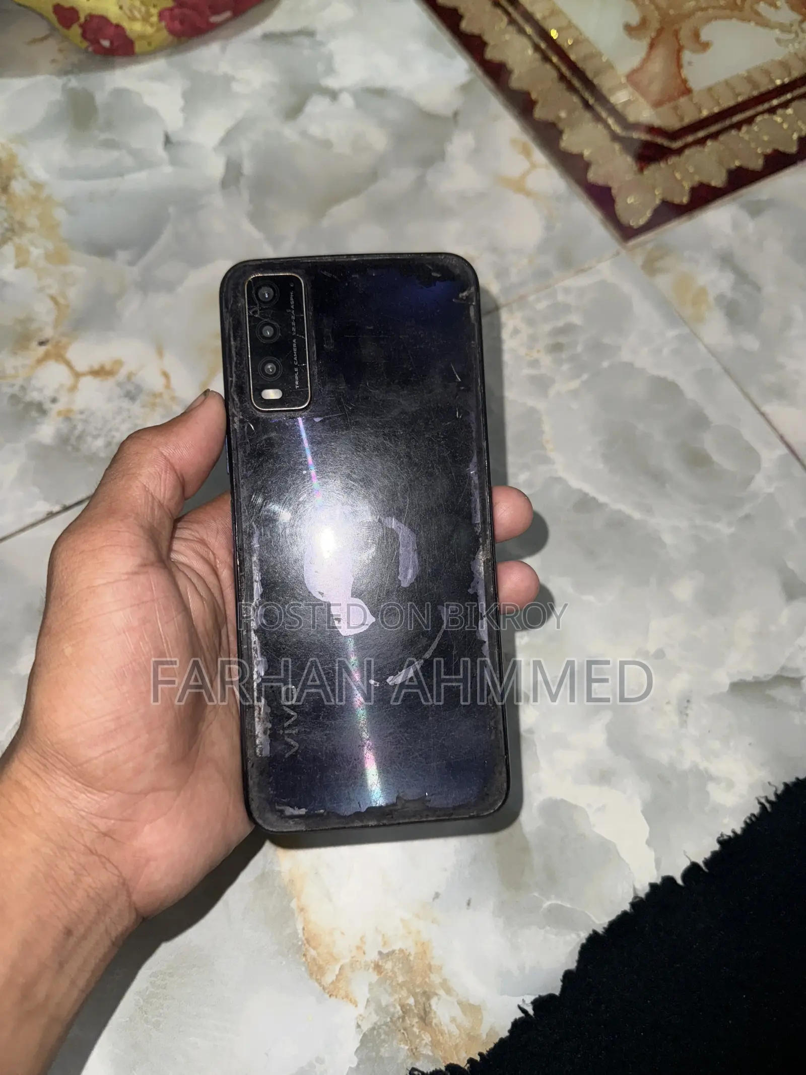 ভিভো ওয়াই২০ ৬৪ জিবি ব্ল্যাক