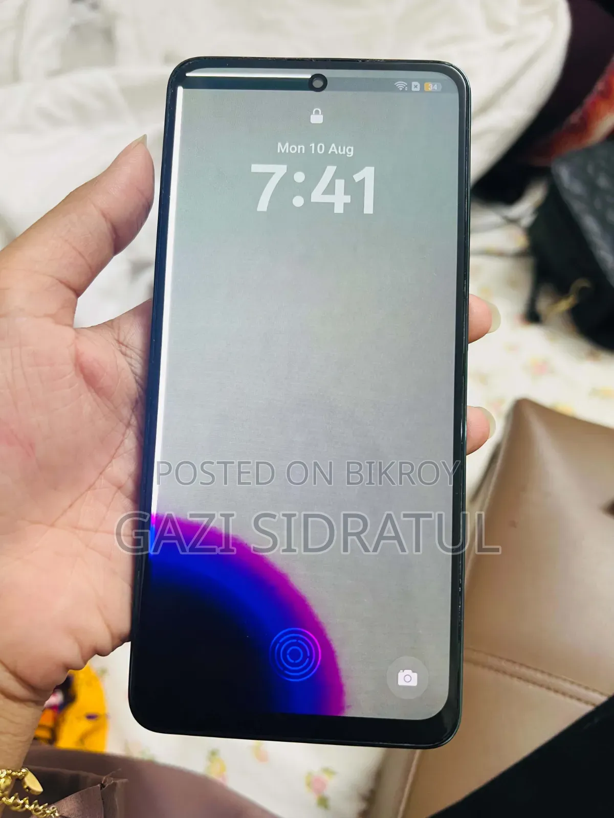 Oppo Reno 12 F Damaged Working Display