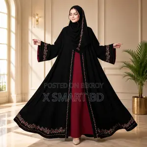 Premium Two-Piece Embroidered Koti Set