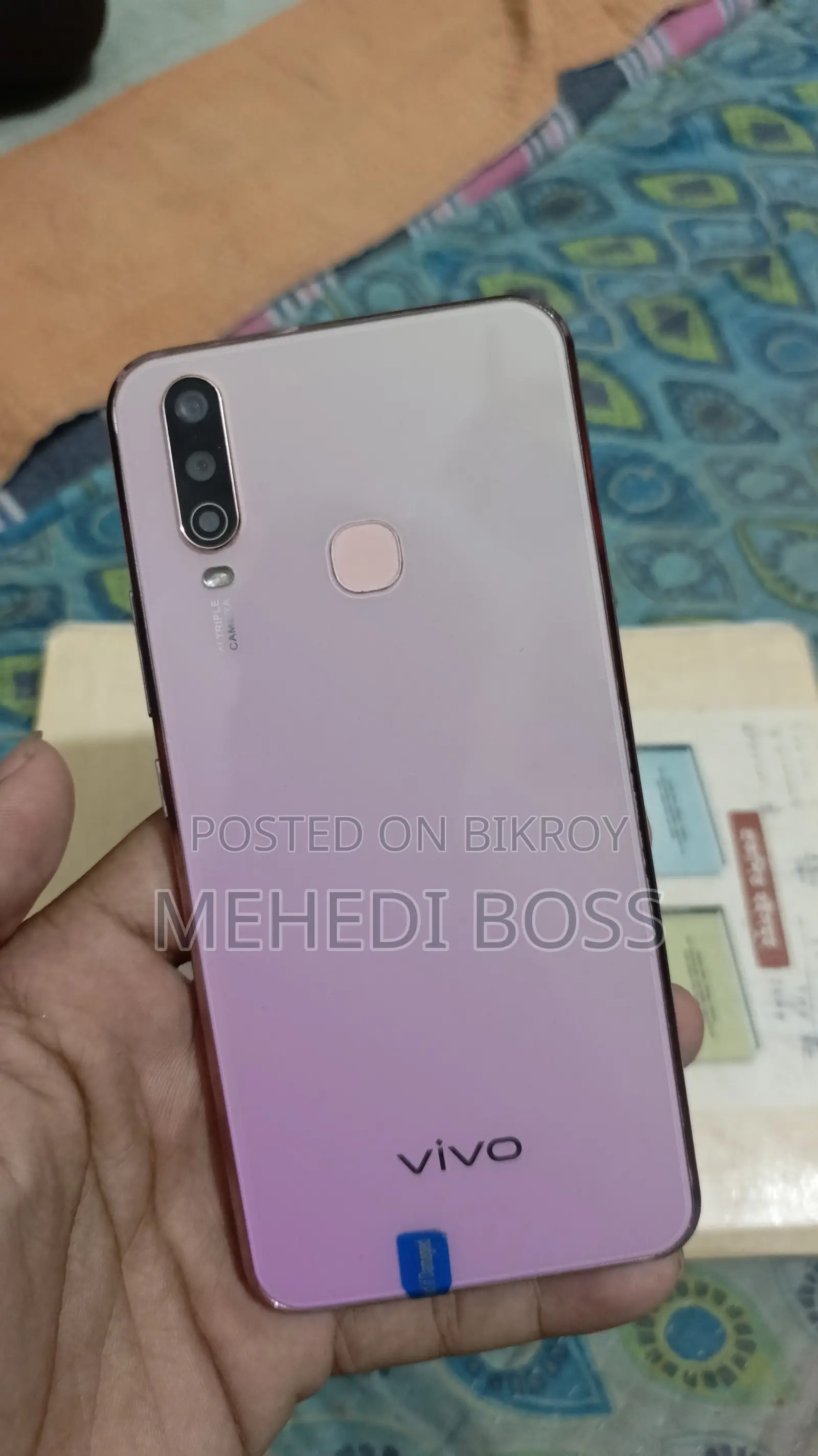 Vivo Y17 128 GB Pink