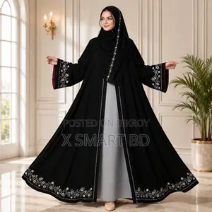 Premium Two-Piece Embroidered Koti Set