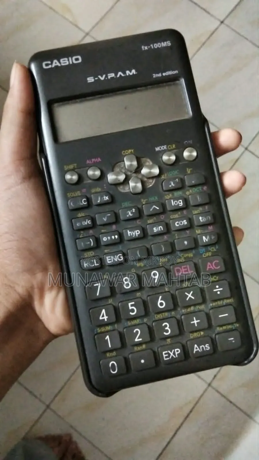 Casio 100 Ms Calculator s.v.p.a.m 2nd Edition