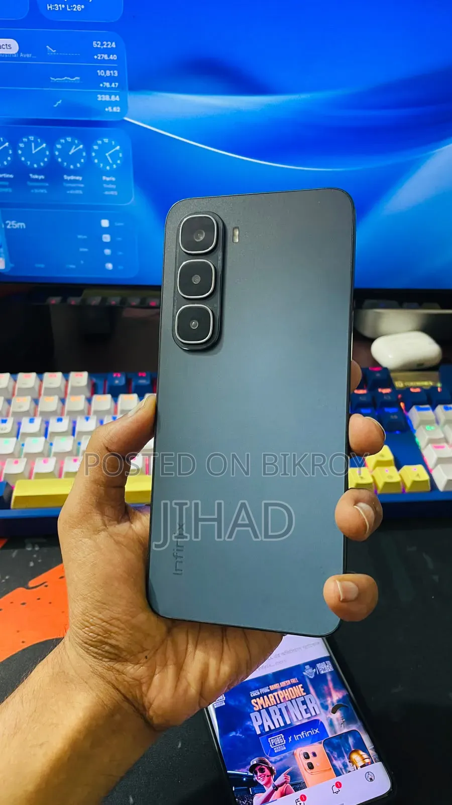 ইনফিনিক্স হট ৬০আই ১২৮ জিবি ব্ল্যাক