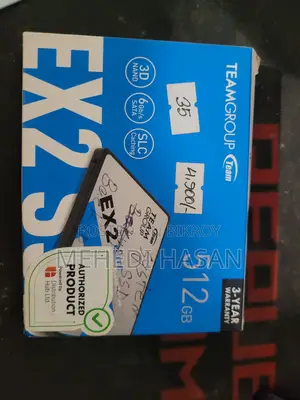 Teamgroup EX2 512GB 2.5 Inch SATA SSD