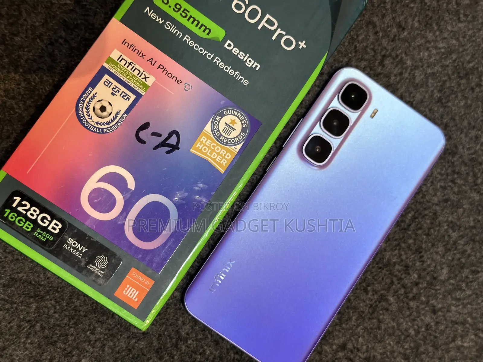Infinix Hot 60 Pro+ 128 GB Blue