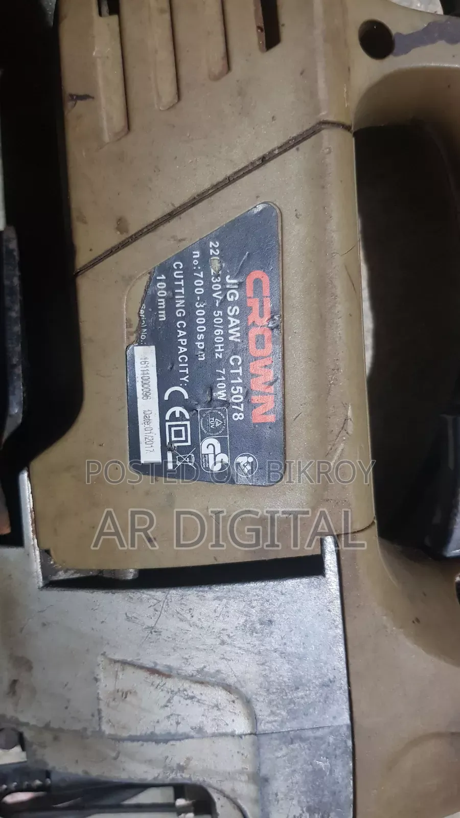 Crown Jig Saw Machine