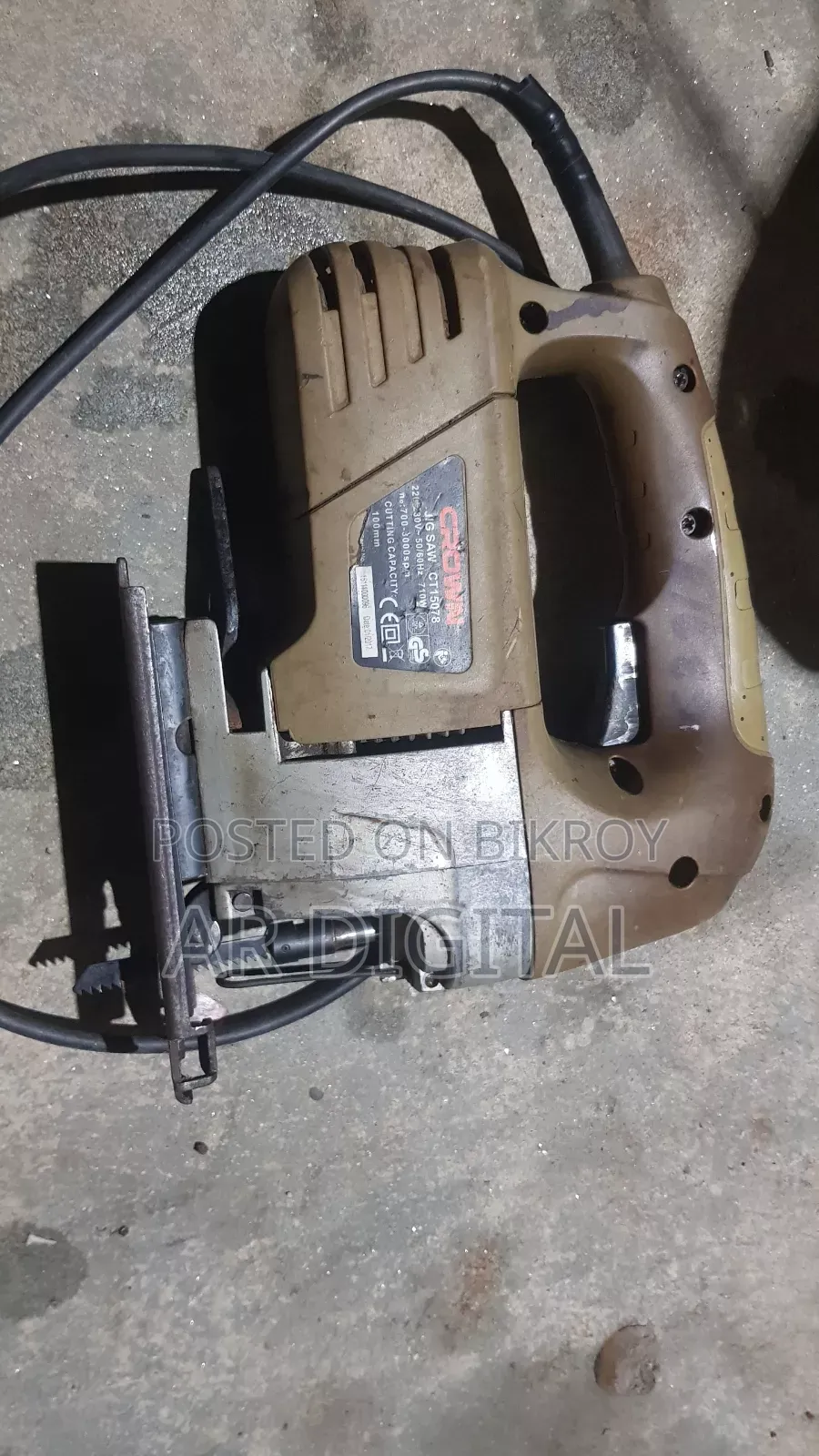 Crown Jig Saw Machine