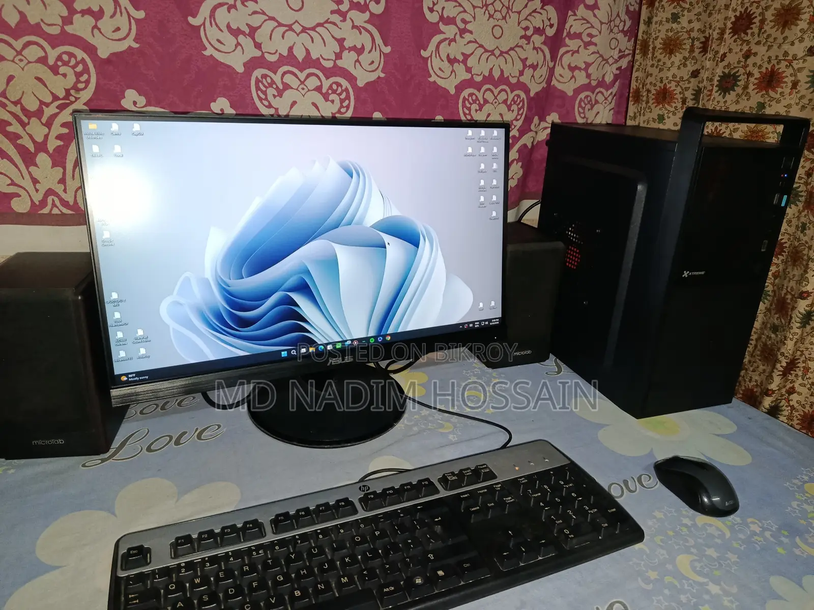 Desktop Computer MSI model 16GB AMD Ryzen 5 SSD 256GB