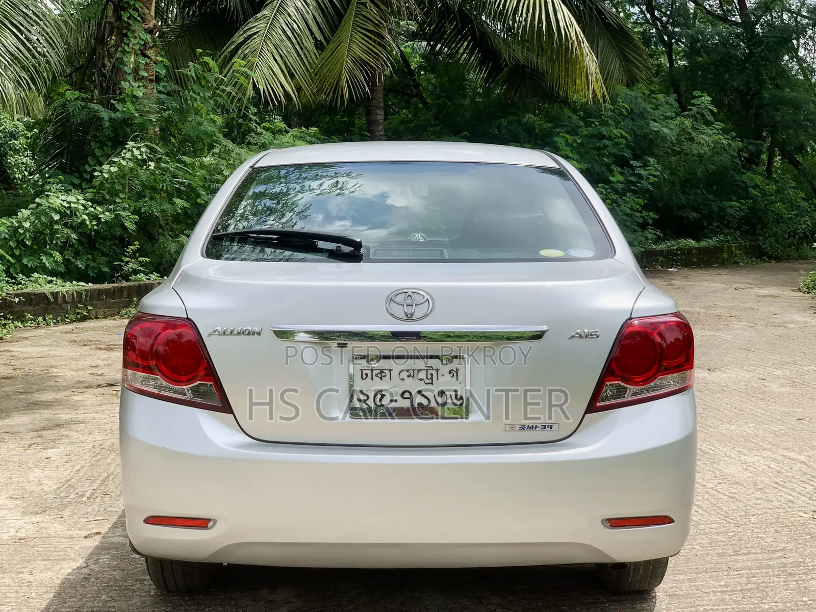 টয়োটা অ্যালিওন ২০০৭ সিলভার