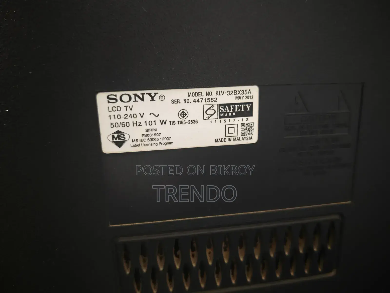 Sony 32 Inches LED TV