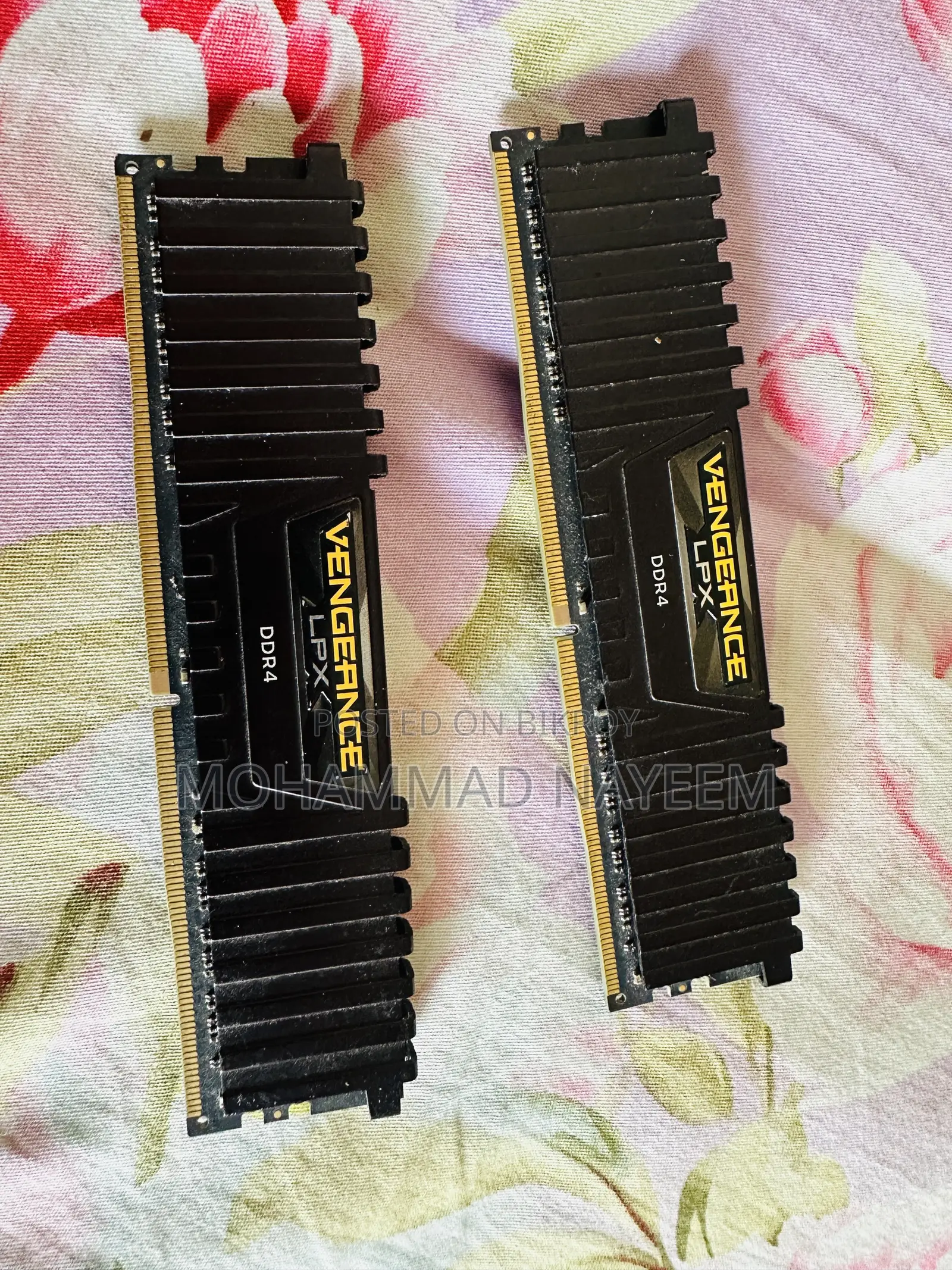 Corsair Vengeance 8 GB 5 Stick 5x8=40GB 3200Mhz DDR4