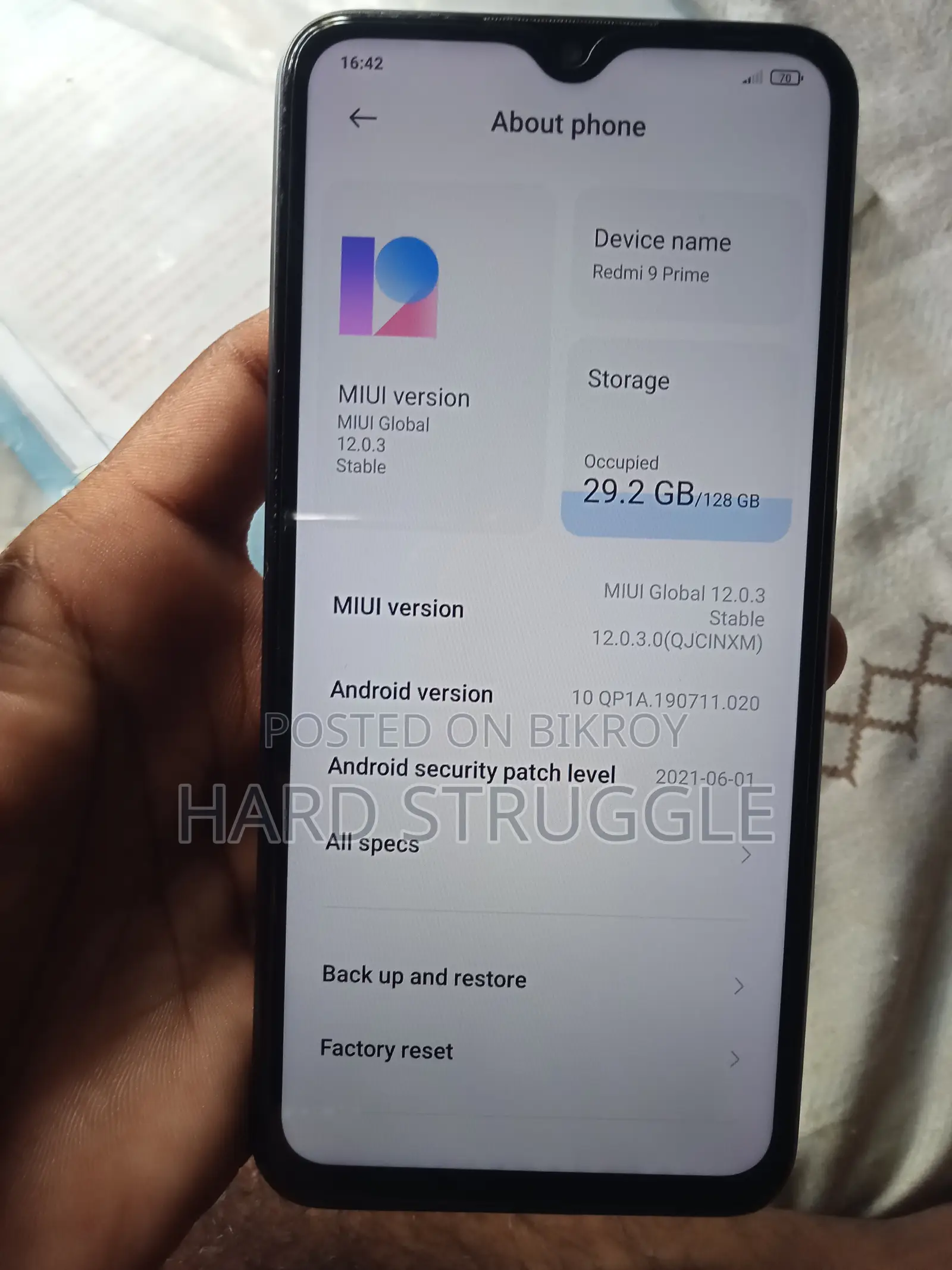 EL 128 GB Graphite