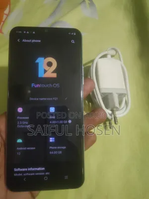 Vivo Y21 64 GB Blue
