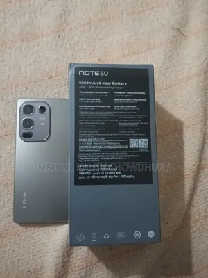 ইনফিনিক্স নোট ৫০ ৪জি ২৫৬ জিবি গ্রে