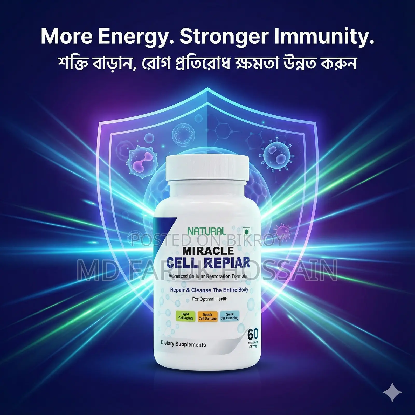 Cell Repair – Regenerative Stem Cell Supplement
