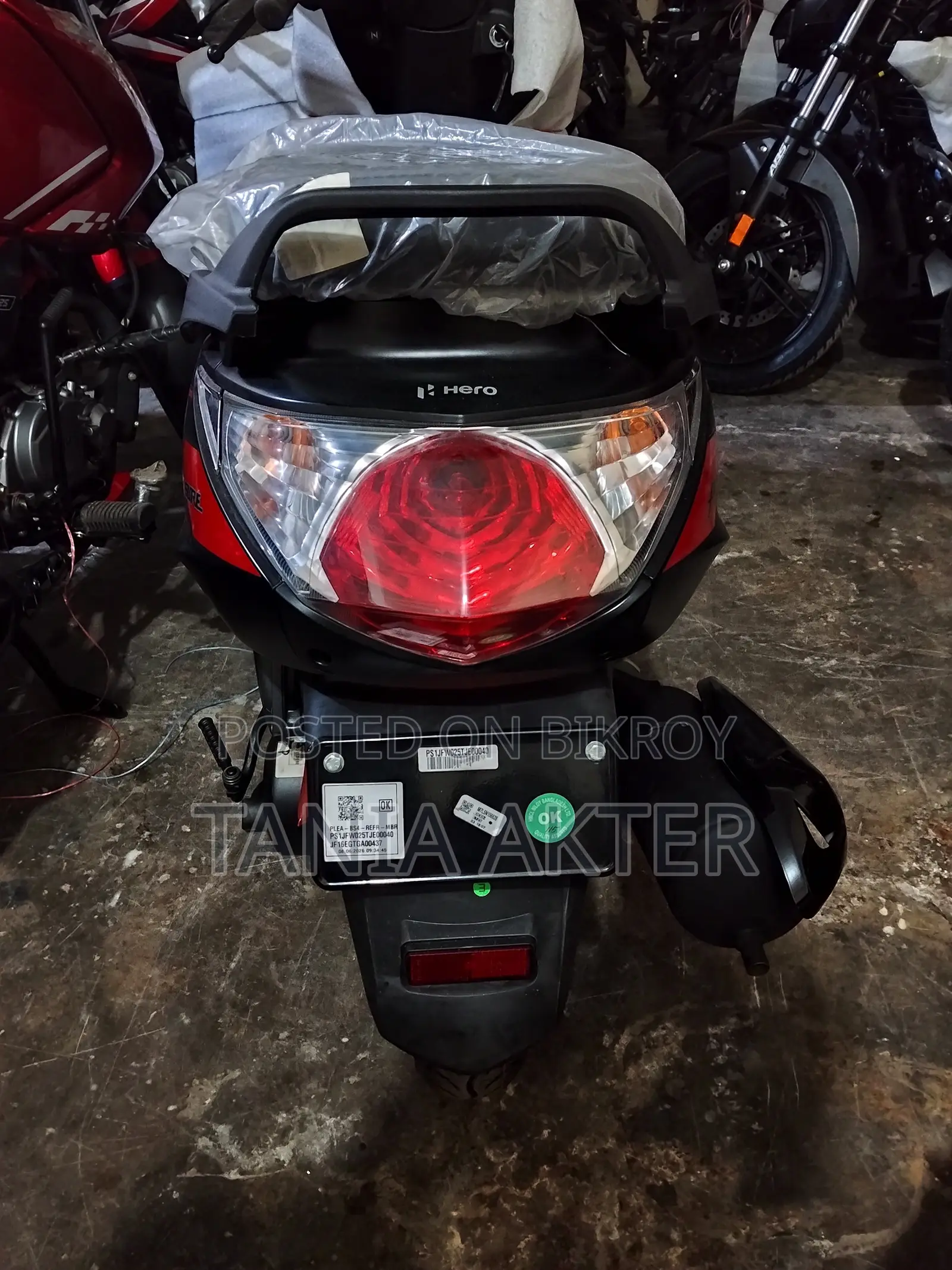 নতুন হিরো প্লেজার ২০২৬ কালো
