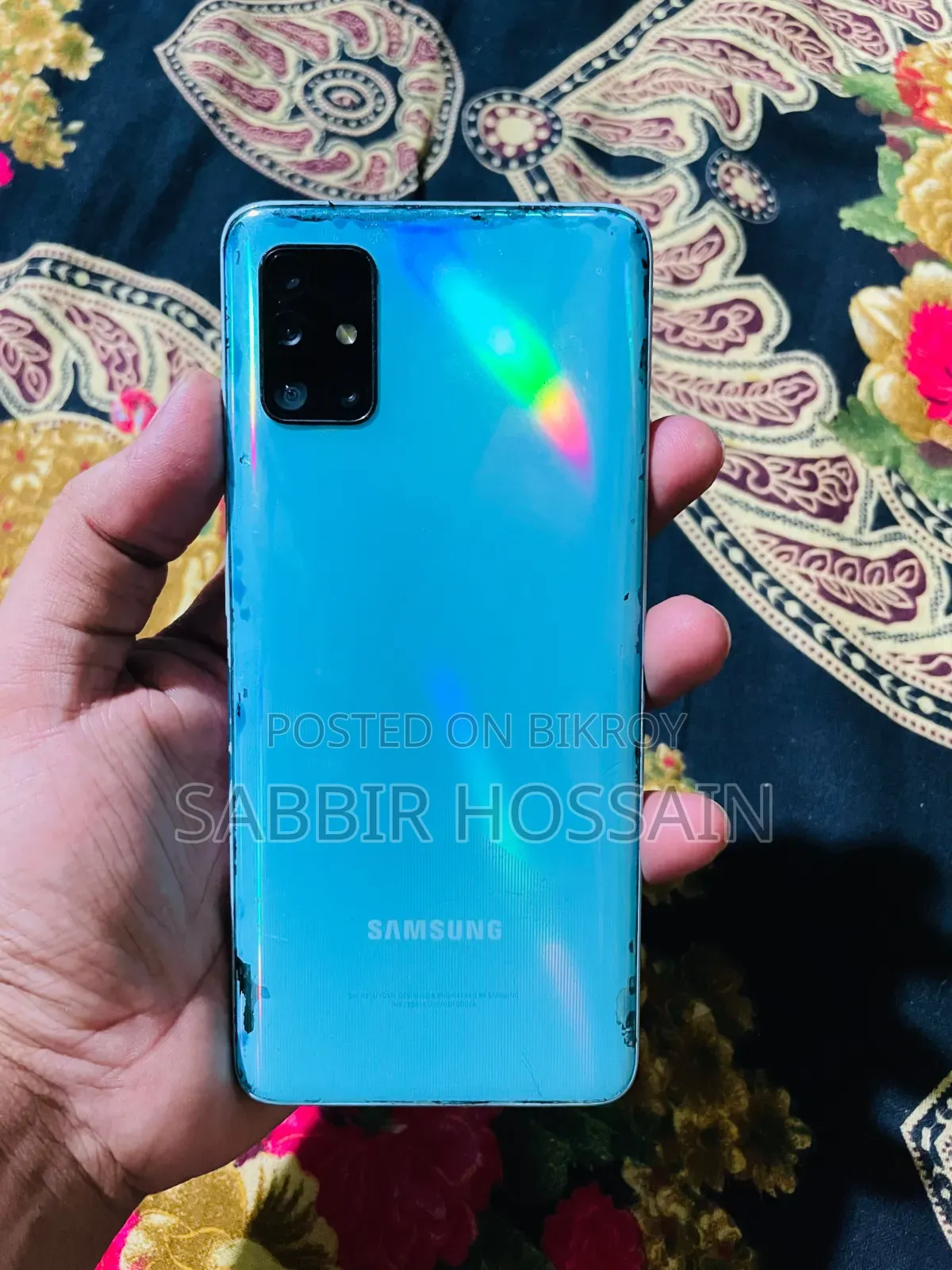 স্যামসাং গ্যালাক্সি এ৫১ ৫জি ১২৮ জিবি ব্লু