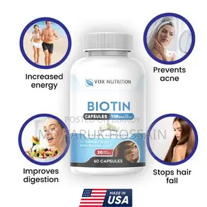Biotin Advanced Hair Growth Formula (Made in USA)