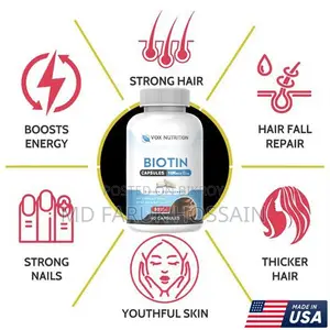 Biotin Advanced Hair Growth Formula (Made in USA)