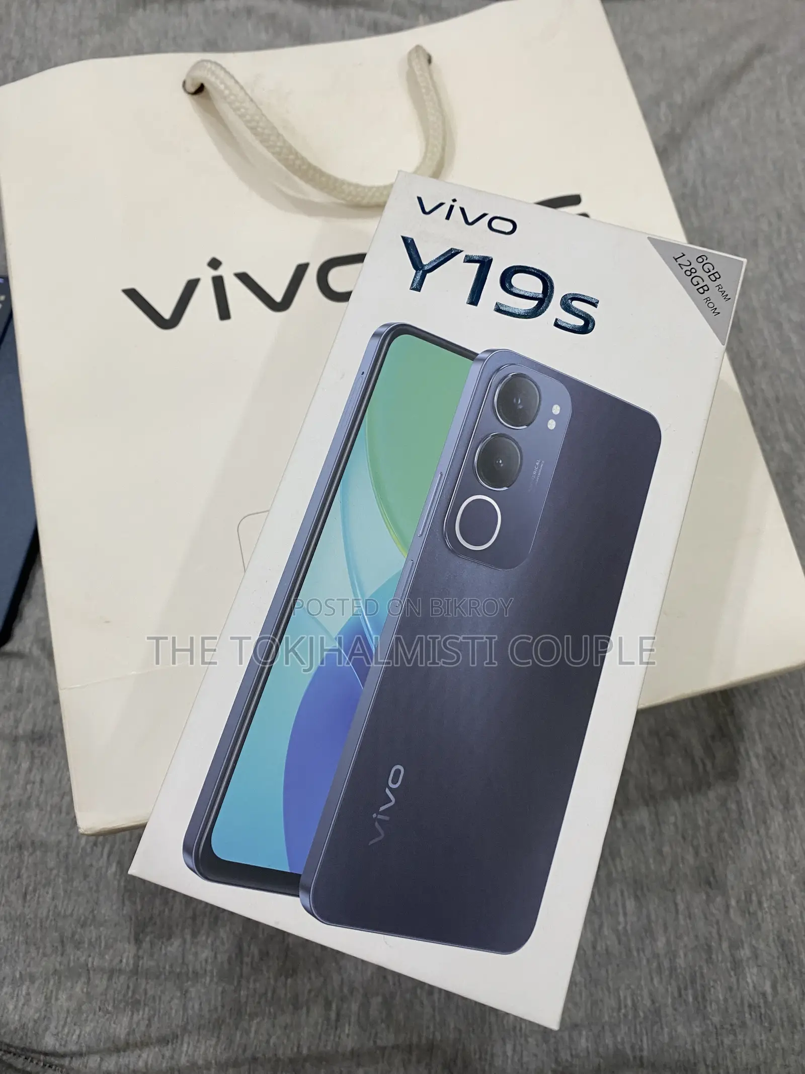 Vivo Y19s 128 GB Black