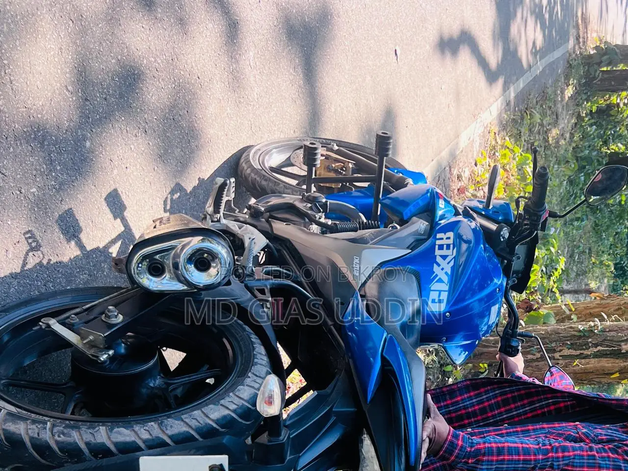 Suzuki Gixxer 2023 Blue