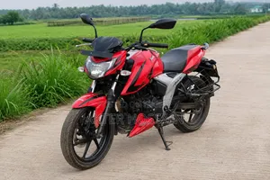টিভিএস অ্যাপাচি আরটিআর ১৬০ ৪ভি ২০১৯ লাল
