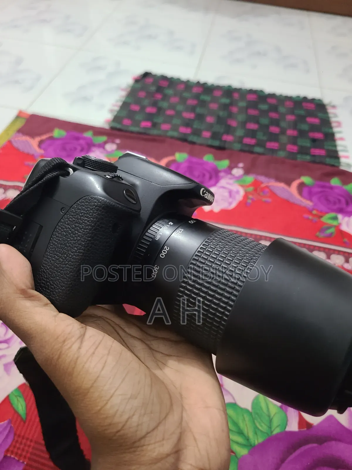 Canon 700D With 75-300mm Zoom Lens