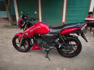 টিভিএস অ্যাপাচি আরটিআর ১৬০ ২ভি ২০১৮ লাল