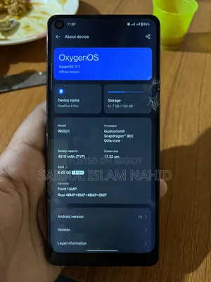 ওয়ানপ্লাস ৮ প্রো ১২৮ জিবি গ্রাফাইট