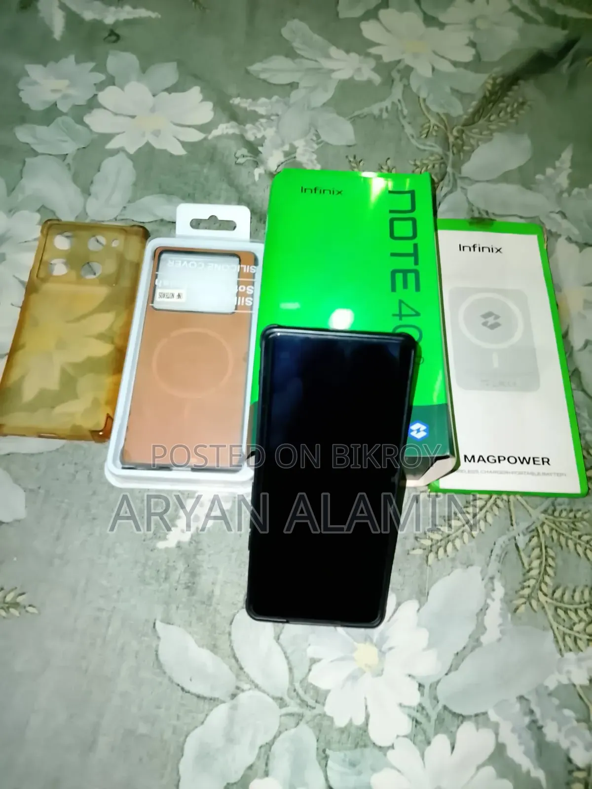 ইনফিনিক্স নোট ৪০ প্রো ২৫৬ জিবি গোল্ড