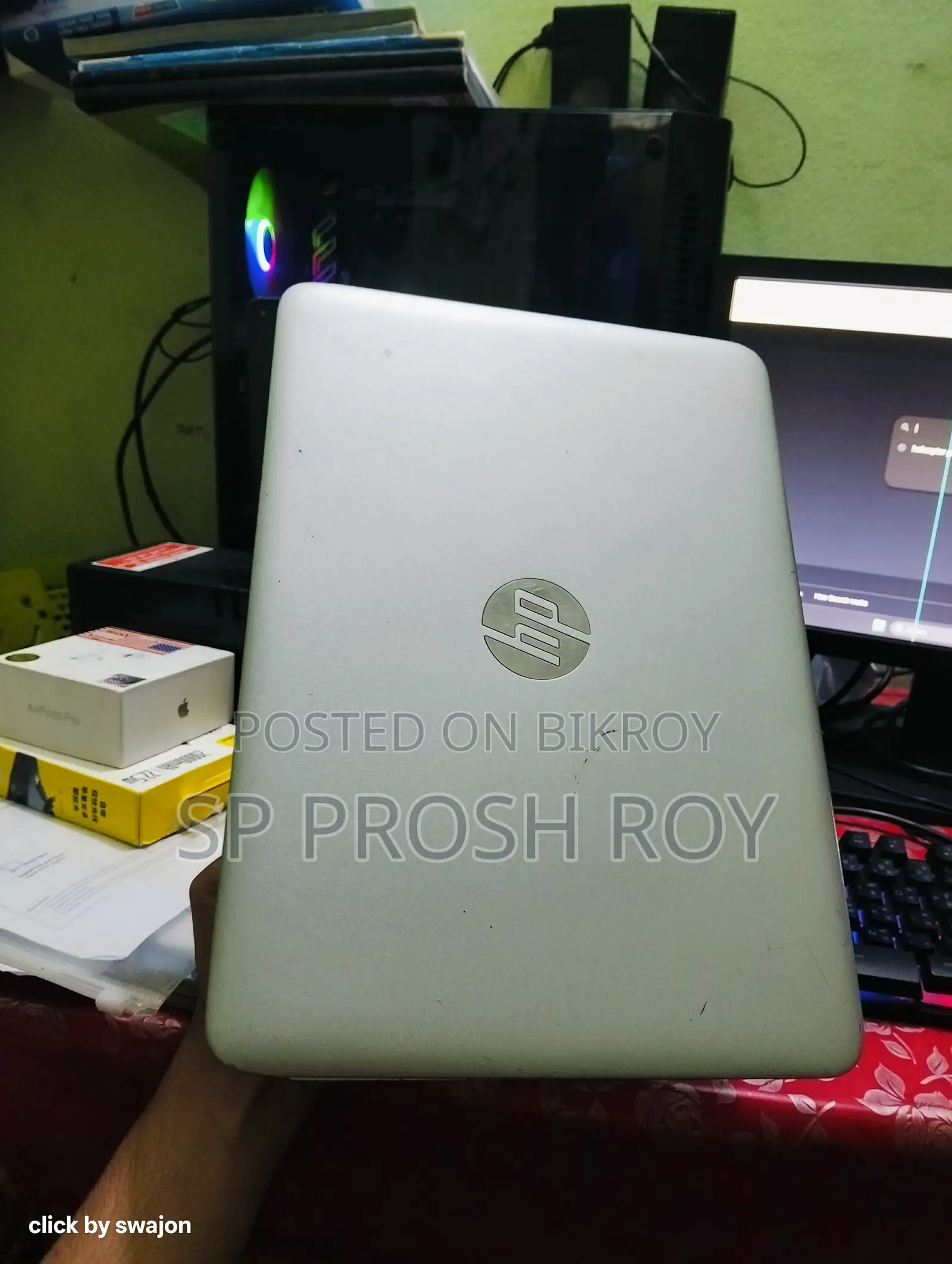 ল্যাপটপ এইচপি এলিটবুক ৮৪০ জি৩ ৪জিবি ইন্টেল কোর আই৫ এসএসডি ১২৮জিবি