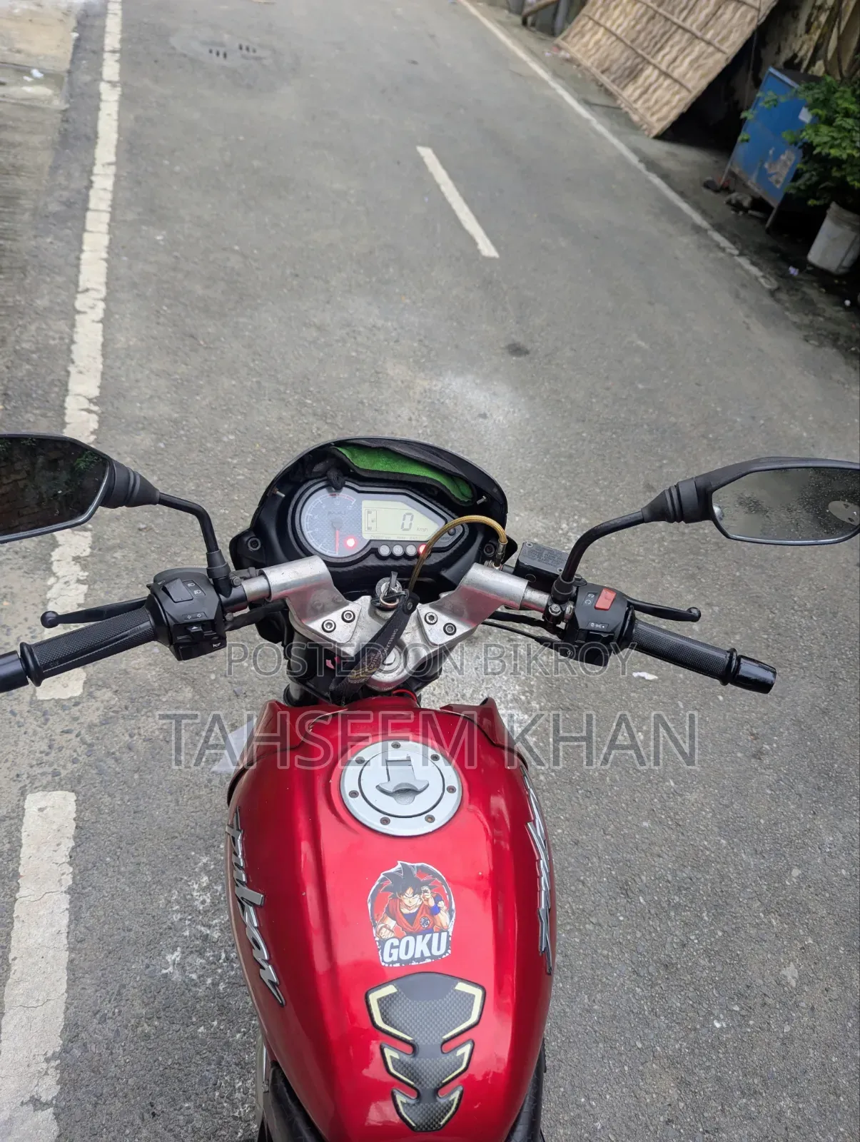 বাজাজ পালসার ১৫০ ২০১৪ লাল