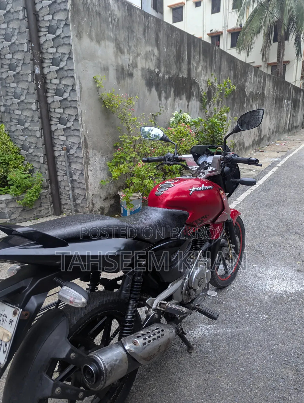বাজাজ পালসার ১৫০ ২০১৪ লাল