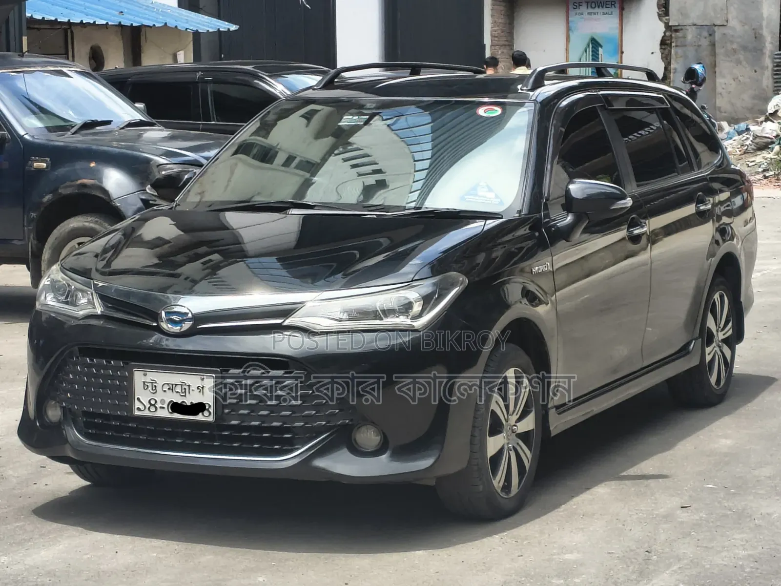 Toyota Corolla Fielder 2015 Black