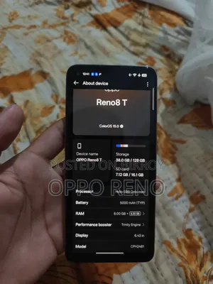 Oppo Reno8 T 256 GB Orange