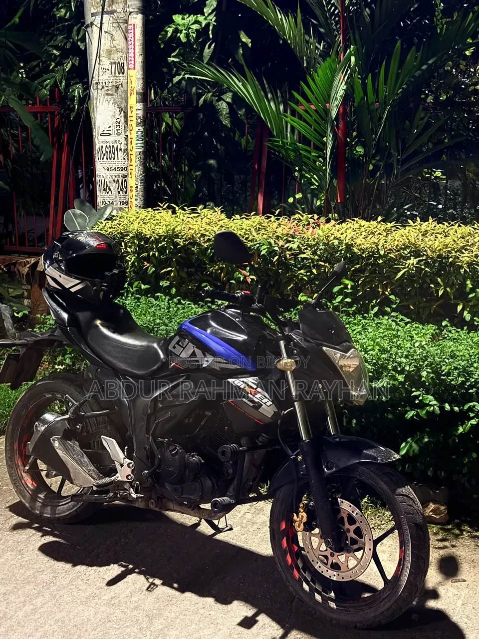 Suzuki Gixxer 2019 Black