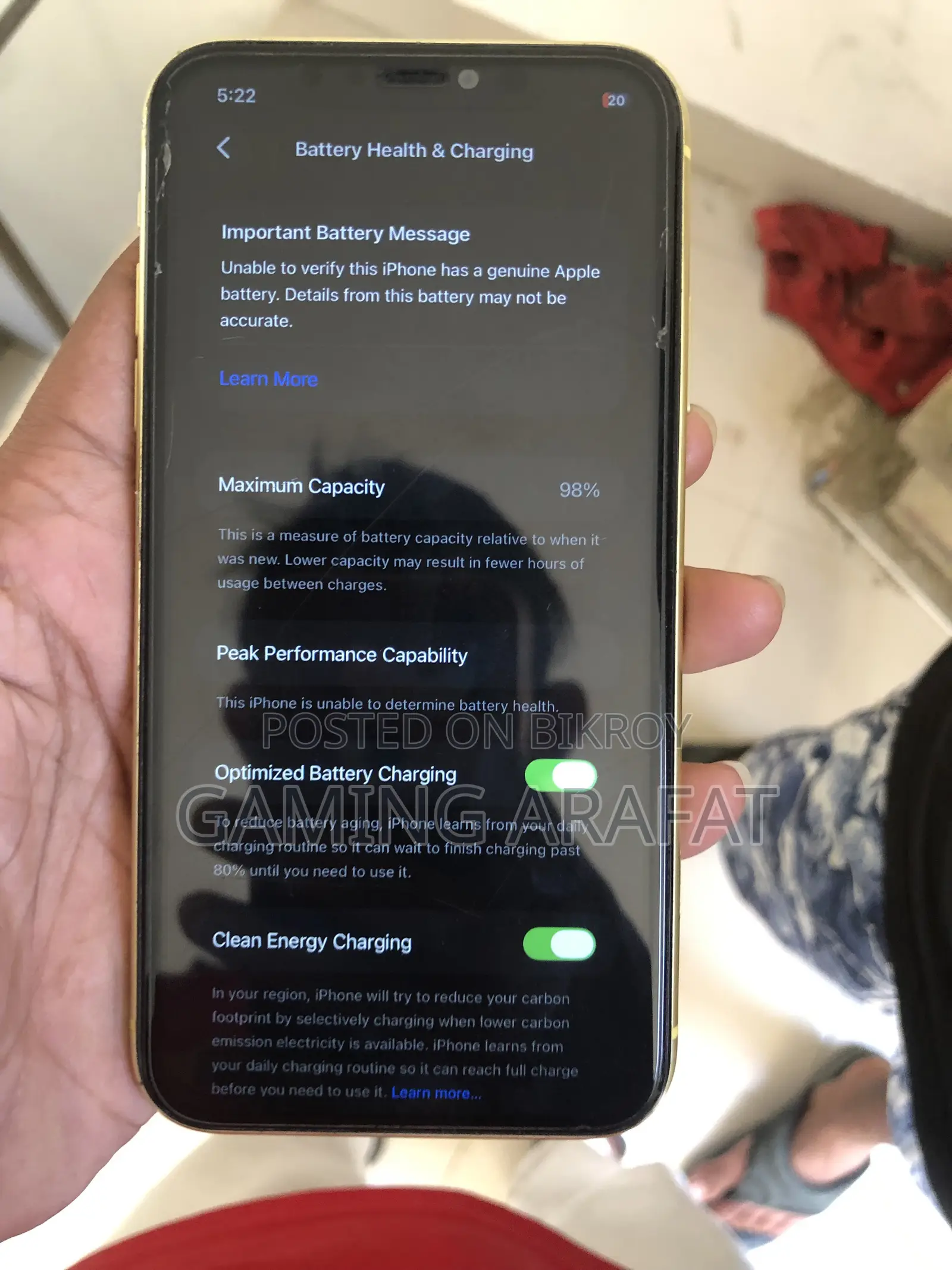 Apple iPhone 11 128 GB Yellow