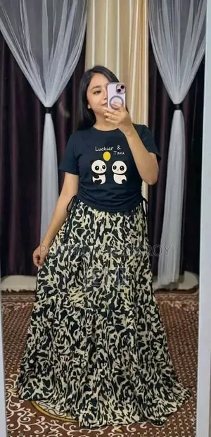 Comfortable Summer Skirt - T-Shirt 850৳